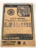 2021-2022 - Jeremy Swayman - O-Pee-Chee Marquee Rookies - #525