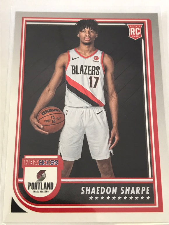 2022-23 - Panini NBA Hoops - Shaedon Sharpe - (Base) #237