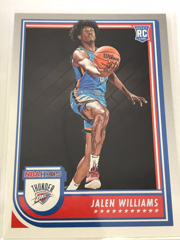 2022-23 - Panini NBA Hoops - Jalen Williams - (Base) #242