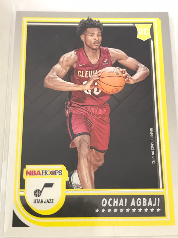 2022-23 - Panini NBA Hoops - Ochai Agbaji - (Base) #244