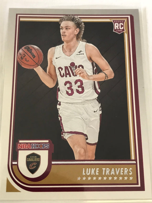 2022-23 - Panini NBA Hoops - Luke Travers - (Base) #272
