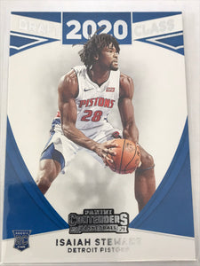 2020-2021 - Isaiah Stewart - Panini Contenders Draft Class - #4