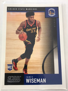 2020-2021 - James Wiseman - Panini Chronicles Score - #602