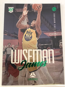 2020-2021 - James Wiseman - Panini Chronicles Luminance - #161