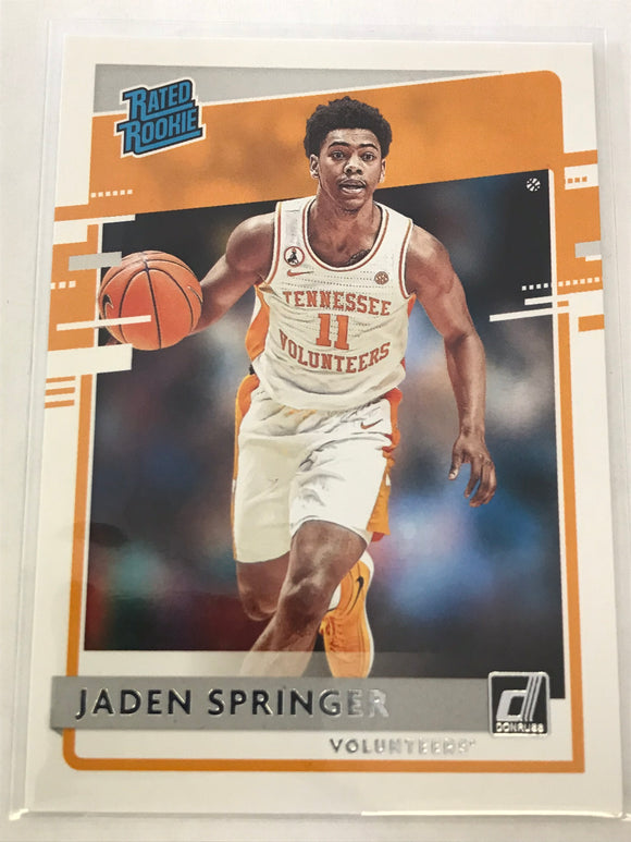 2021-2022 - Jaden Springer - Panini Chronicles Donruss Draft Picks - #45
