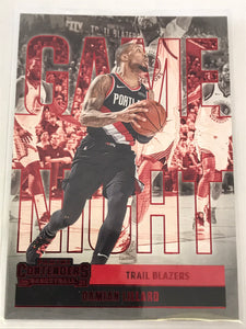 2020-2021 - Damian Lillard - Panini Contenders Game Night - #2