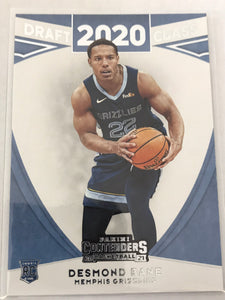 2020-2021 - Desmond Bane - Panini Contenders Draft Class - #20