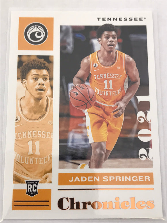 2021-2022 - Jaden Springer - Panini Chronicles Draft Picks - #20