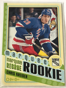 2012-2013 - Chris Krieder - O-Pee-Chee Marquee Rookie - 585