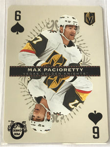 2021-2022 - Max Pacioretty - O-Pee-Chee Playing Cards - 6 of Spades