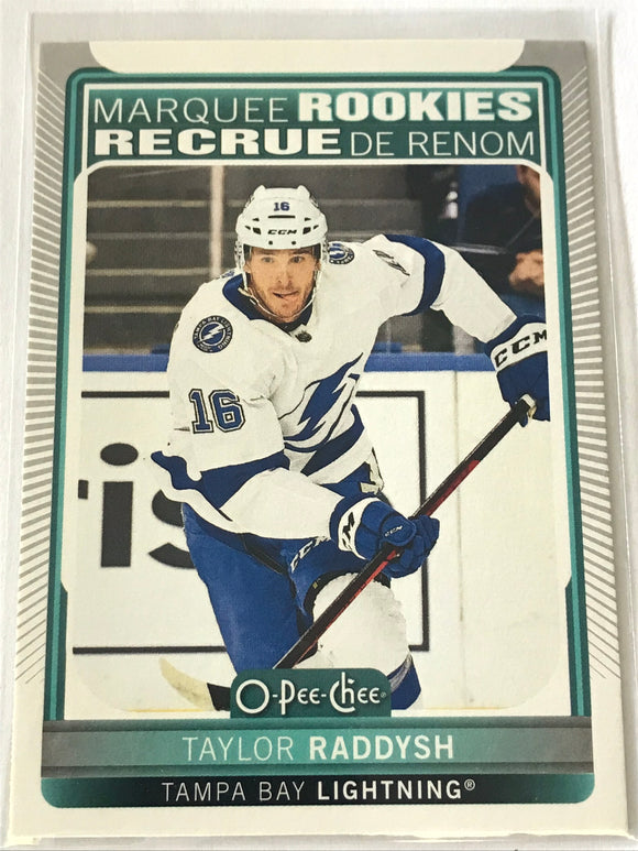 2021-2022 - Taylor Raddysh - O-Pee-Chee Marquee Rookies - #617