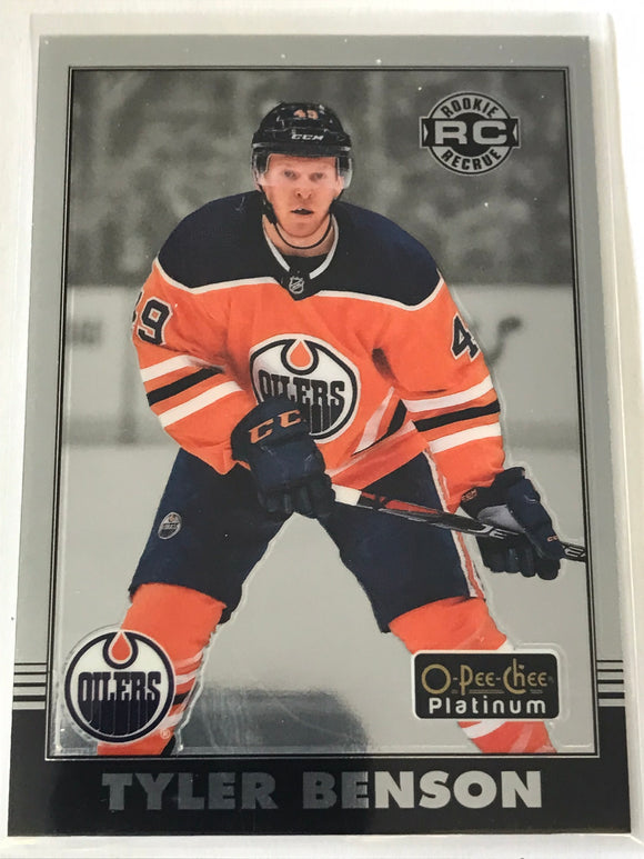 2020-2021 - Tyler Benson - O-Pee-Chee Platinum Retro (RC) - #R-90