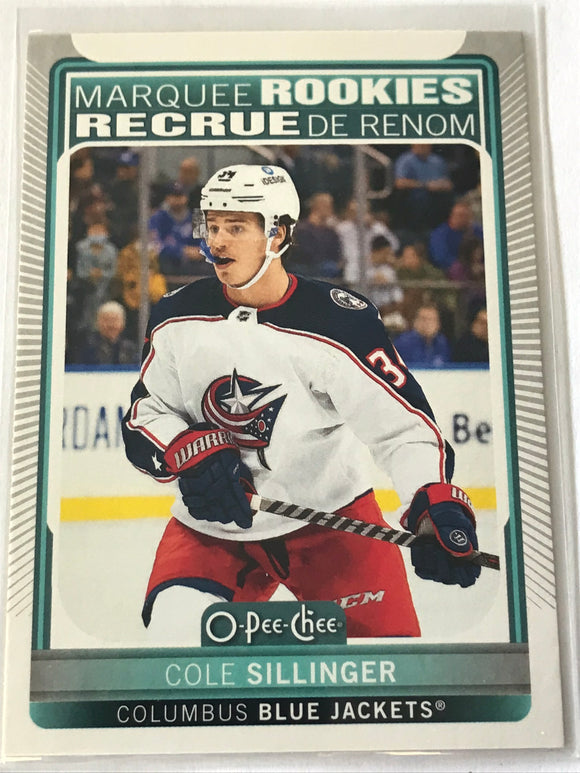 2021-2022 - Cole Sillinger - O-Pee-Chee Marquee Rookies - #615