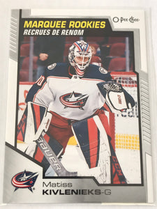 2020-2021 - Matiass Kivlenieks - O-Pee-Chee Marquee Rookies - #509