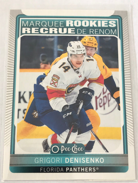 2021-2022 - Grigori Denisenko - O-Pee-Chee Marquee Rookies - #533