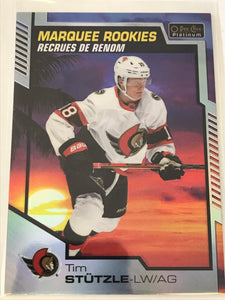 2020-2021 - Tim Stutzle - O-Pee-Chee Marquee Rookies (Sunset) - #199