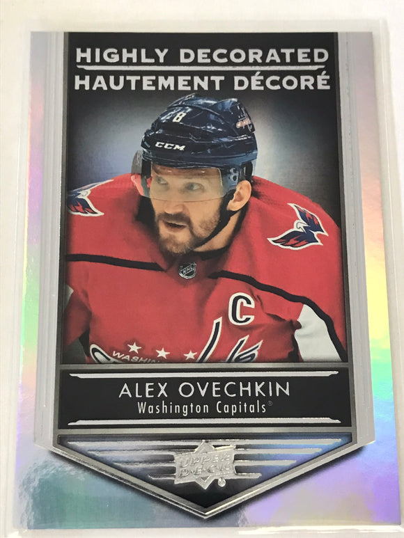 2019-2020 - Alex Ovechkin - Tim Hortons Highly Decorated - #HD-8