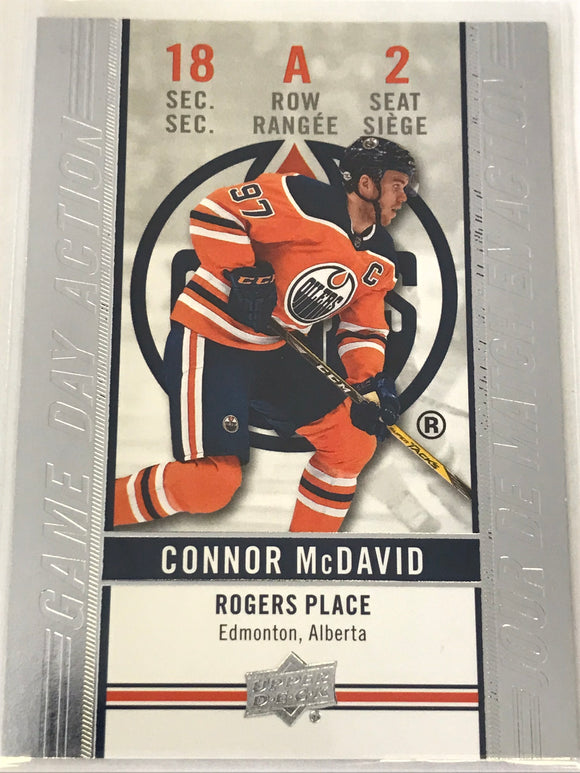 2018-2019 - Connor McDavid - Tim Hortons Game Day Action - #GDA-2
