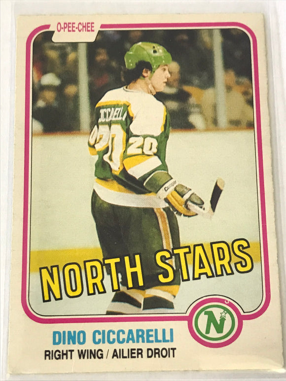 1981-1982 - Dino Ciccarelli - O-Pee-Chee (RC) - #161