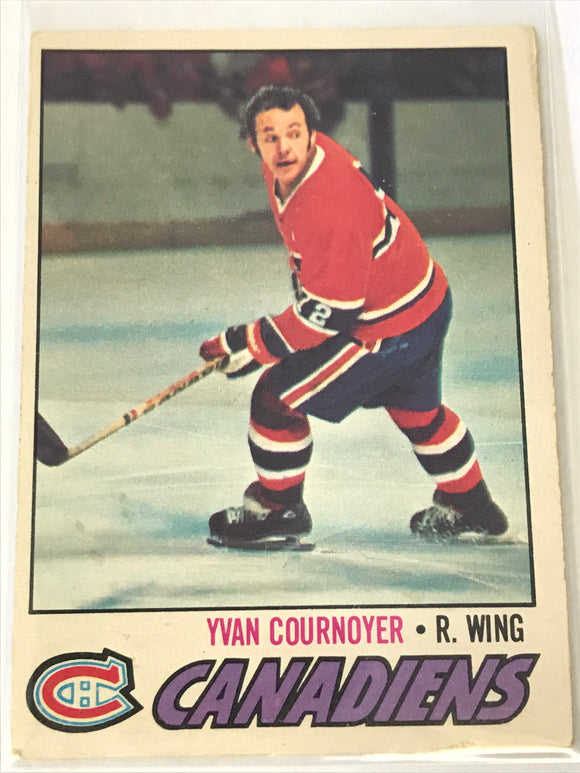 1977-1978 - Yvan Cournoyer - O-Pee-Chee - #230