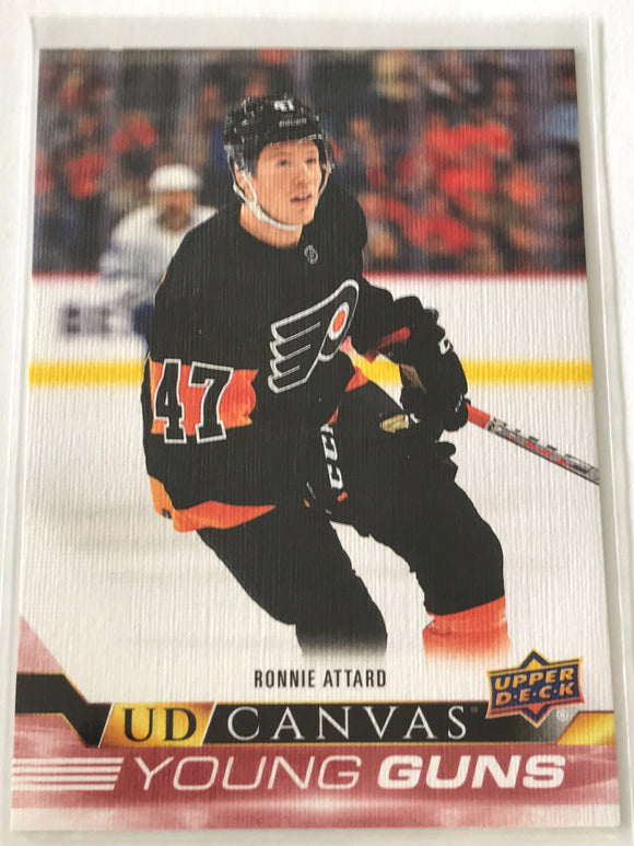 2022-2023 - Ronnie Attard - Upper Deck Young Guns UD Canvas - #C238