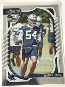 2022-2023 - Sam Williams - Panini Absolute (RC) - #193