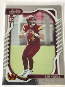 2022-2023 - Sam Howell - Panini Absolute (RC) - #105