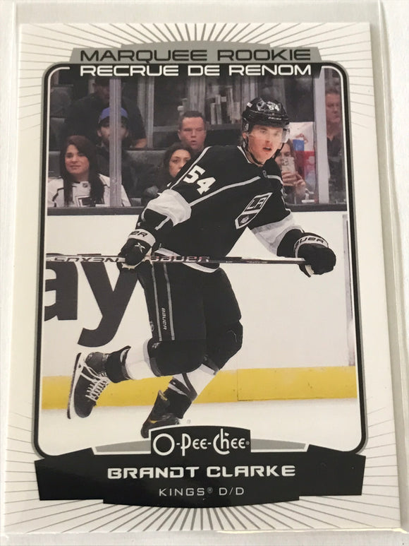 2022-2023 - Brandt Clarke - O-Pee-Chee (RC) - #598