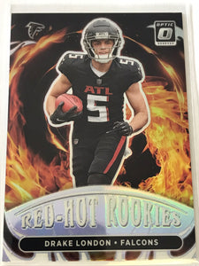 2022-2023 - Drake London - Donruss Optic Red Hot Rookies - #RHR-3