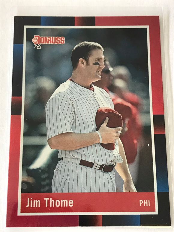 2022-2023 - Jim Thome - Donruss 1988 Retro - #256