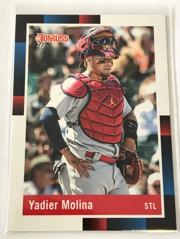 2022-2023 - Yadier Molina - Donruss 1988 Retro - #263