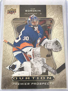 2020-2021 - Ilya Sorokin - Upper Deck Ovation - #O-48