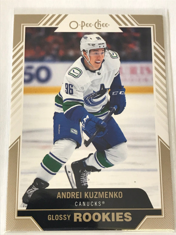 2022-2023 - Andrei Kuzmenko - Upper Deck O-Pee-Chee Glossy Rookies - #R-12