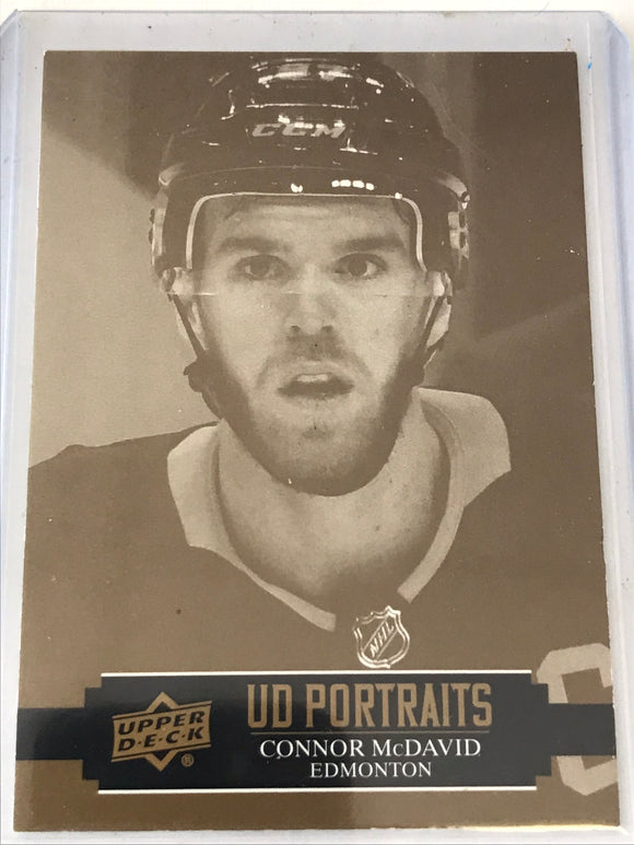 2021-2022 - Connor McDavid - Upper Deck UD Portrats - #P-25