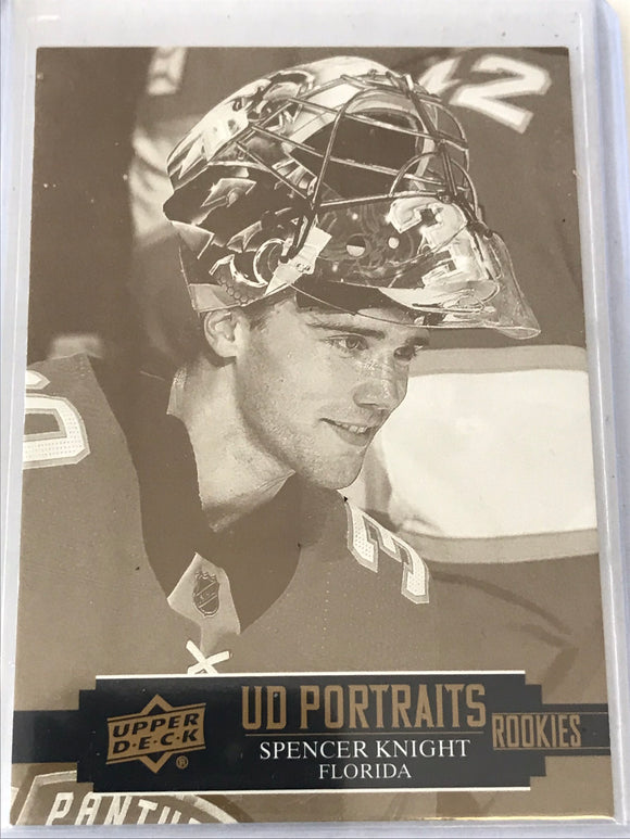 2021-2022 - Spencer Knight - Upper Deck UD Portraits - #P-32