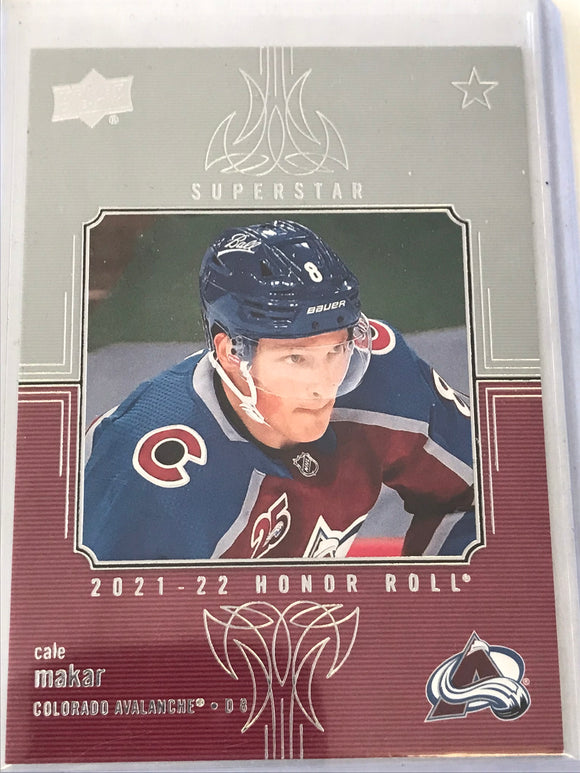 2021-2022 - Cale Makar - Upper Deck Honor Roll - #HR-23