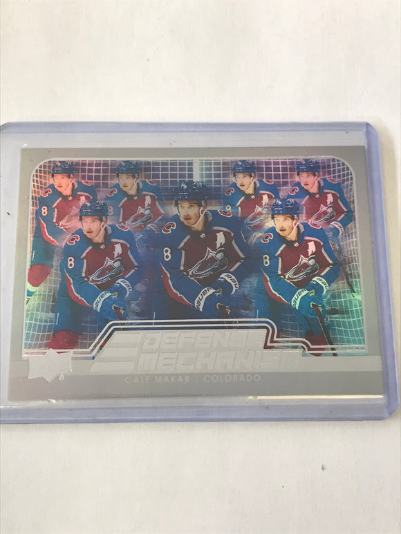 2022-2023 - Cale Makar - Upper Deck Defense Mechanism - #DM-13