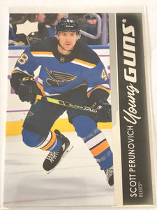 2021-2022 - Scott Perunovich - Upper Deck Young Guns - #707