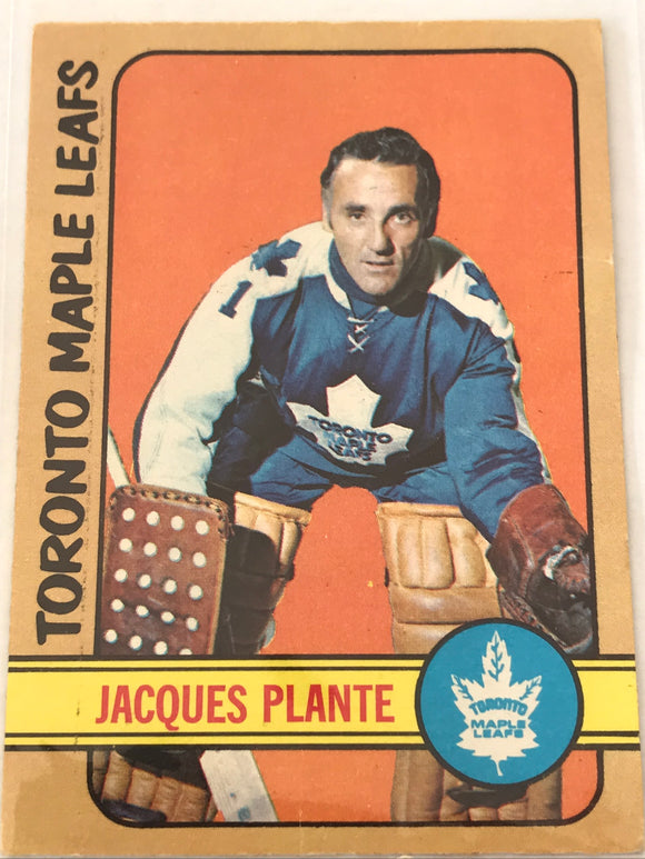 1972-1973 - Jacques Plante - O-Pee-Chee - #92
