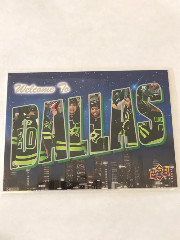 2022-2023 - Dallas Stars - Upper Deck Welcome to - #WT-10