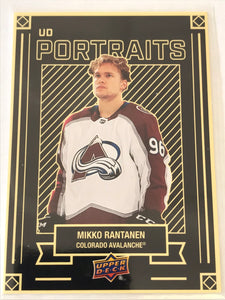 2022-2023 - Mikko Rantanen - Upper Deck UD Portraits - #P-3