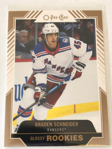 2022-2023 - Braden Schneider - O-Pee-Chee Glossy Rookies - #R-4