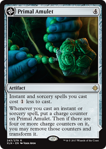 Primal Amulet // Primal Wellspring (Rare) - 243/279