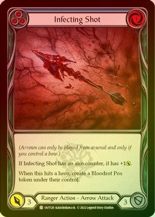 Infecting Shot (Blue) - OUT120 - Rainbow Foil