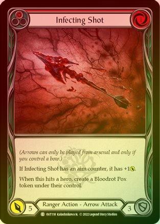 Infecting Shot (Red) - OUT118 - Rainbow Foil