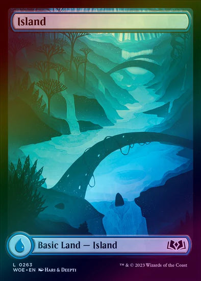 Island (Foil Land) - 0263