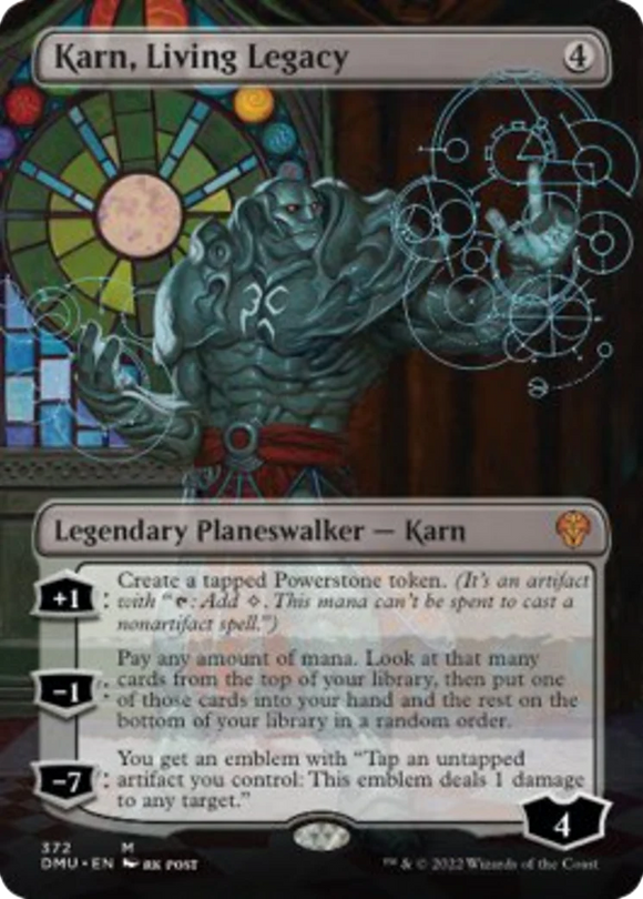 Karn, Living Legacy (Borderless Mythic) - 372