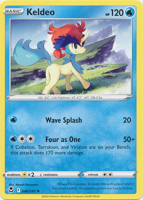 Keldeo (Rare) - 046/195