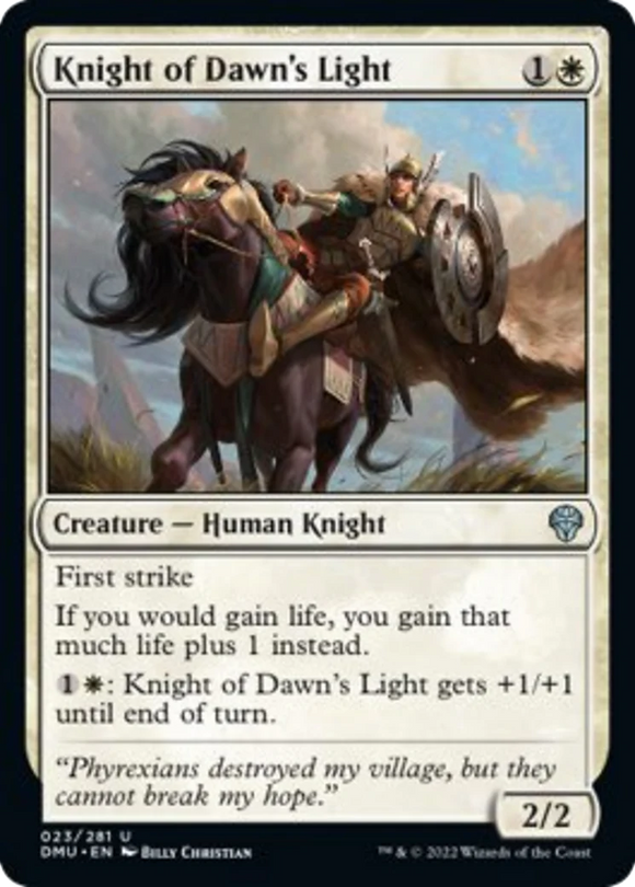 Knight of Dawn's Light (Uncommon) - 023/281