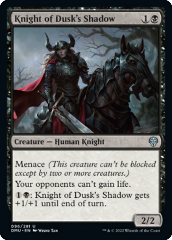 Knight of Dusk's Shadow (Uncommon) - 096/281